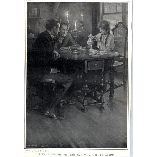 c1920 E.C. Chambers - When Would He See The Slip of a Goddess Again? TH2-SF1