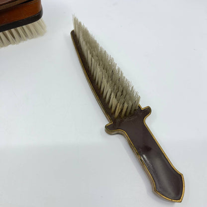 Vintage Men’s Shoe Brushes Monogrammed “WJM” TF3