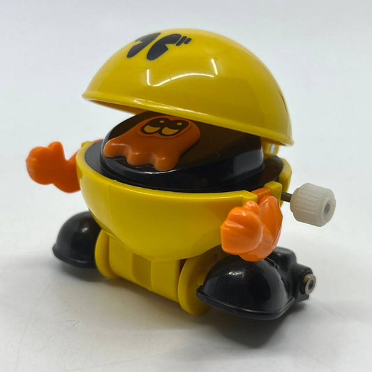 1982 Tomy White Knob Windup Pac-Man PacMan Walking WORKS SE2