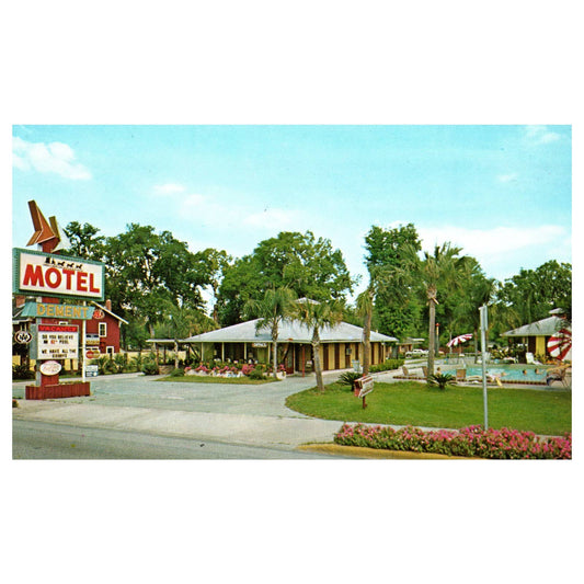 Vintage Postcard - Hotel DeMent Ocala Florida 1973 AD9