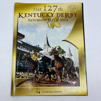 Kentucky Derby Official Program 127th Saturday May 5, 2001 Churchill Downs TH7