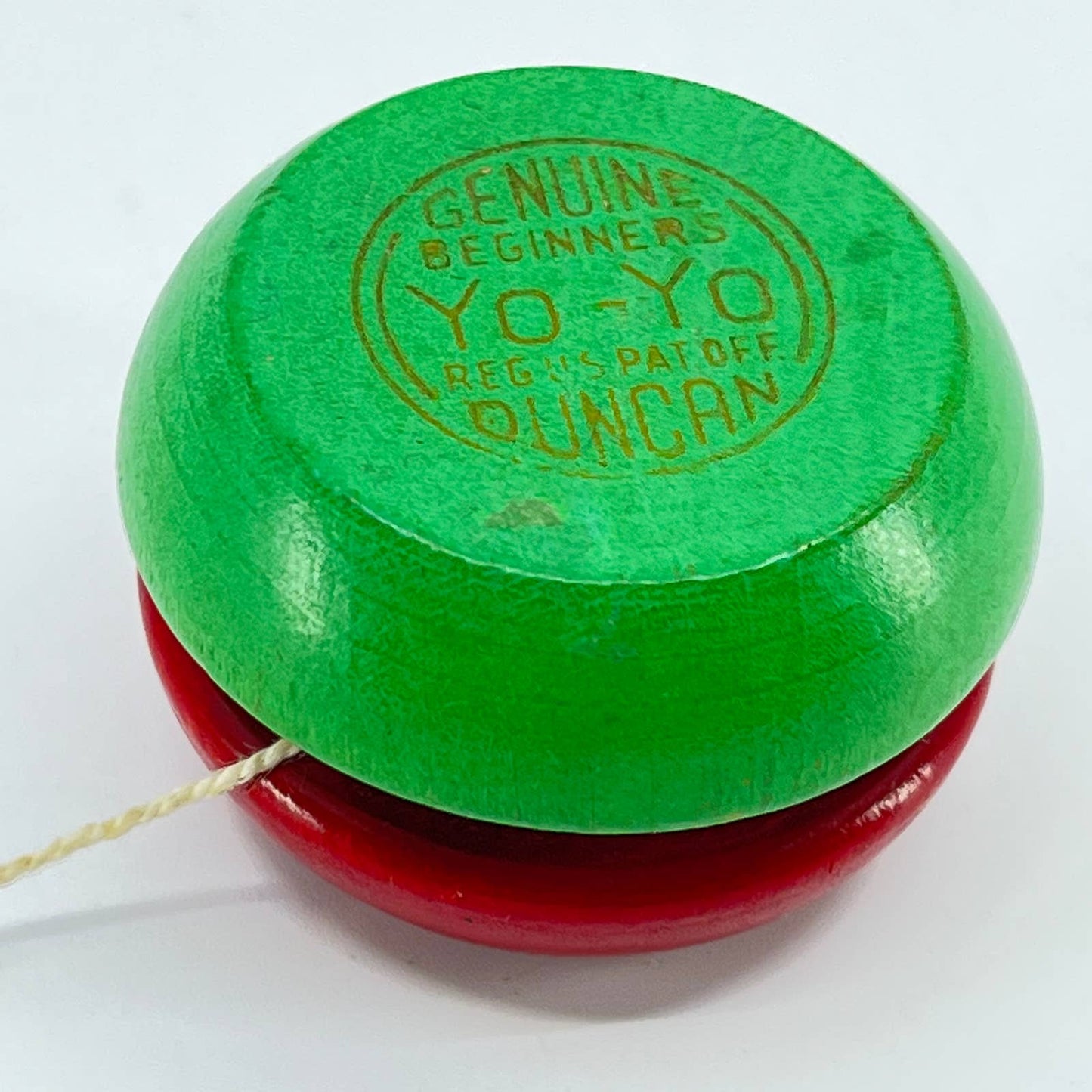 Vintage Wooden Duncan Small Beginners Yo-Yo Working Yoyo Top TE3
