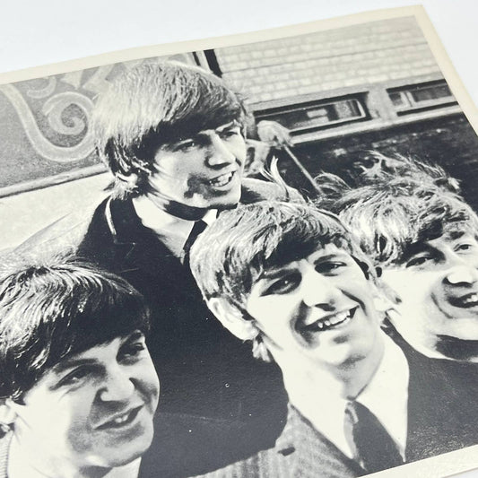 Vintage The Beatles Group Photo Portrait Black & White 8x10 AB4-9