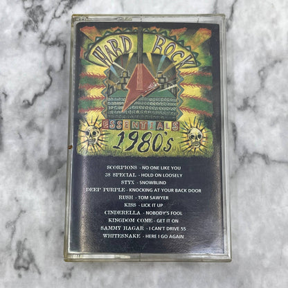 Hard Rock Essentials - The 80's - Used Cassette Tape TI1-40