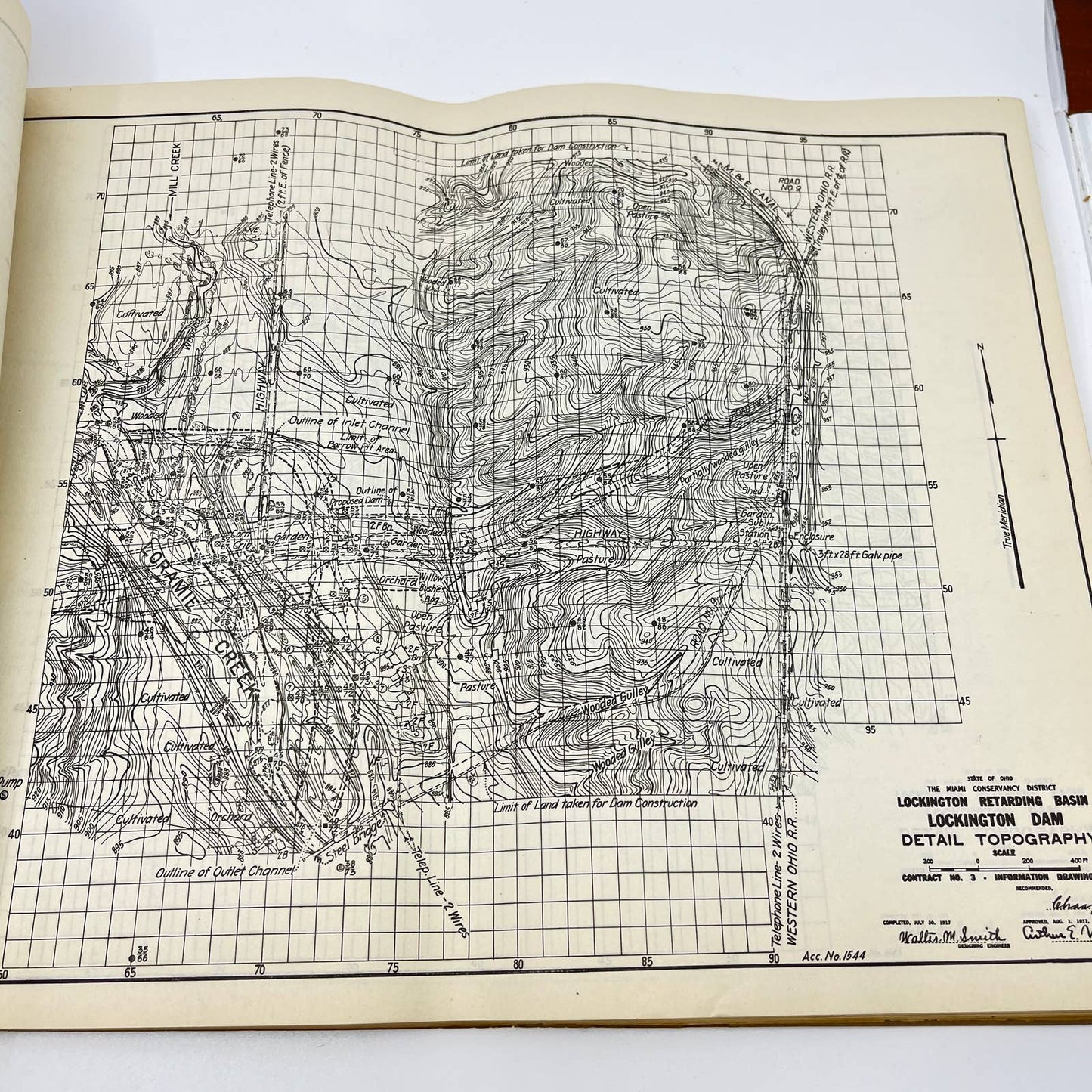 1910 Atlas Selected Contract and Information Drawings Dayton Ohio TE7