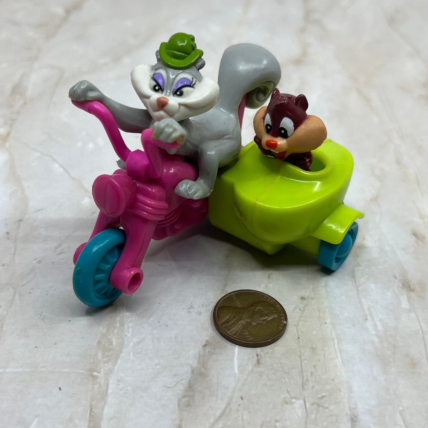 1993 McDonalds Happy Meal Toys Animaniacs McDonalds Skippy and Slappy TC9-T1