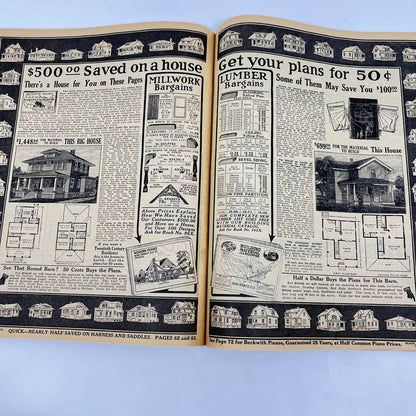 RARE Sears 1914 Bargain Supplement Catalog Sears Roebuck  Coverless TF7