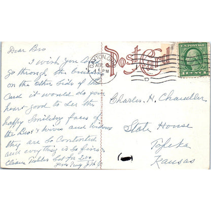 c1910 Postcard The Ohio Masonic Home Springfield Ohio TD9