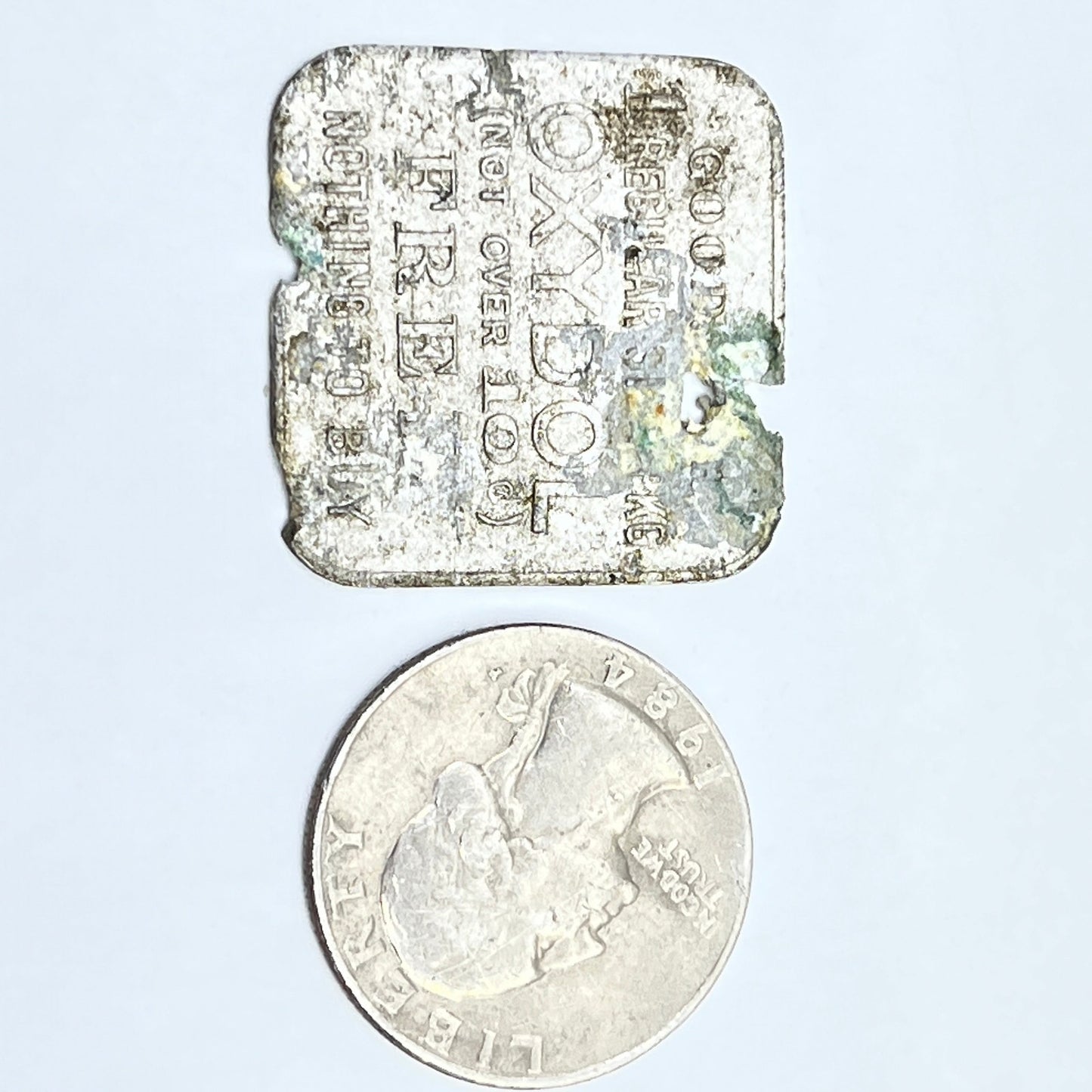 Antique Token Good For 1 Free Package of Oxydol Coupon SE9