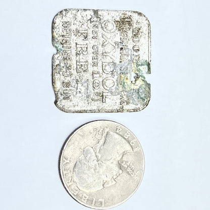 Antique Token Good For 1 Free Package of Oxydol Coupon SE9