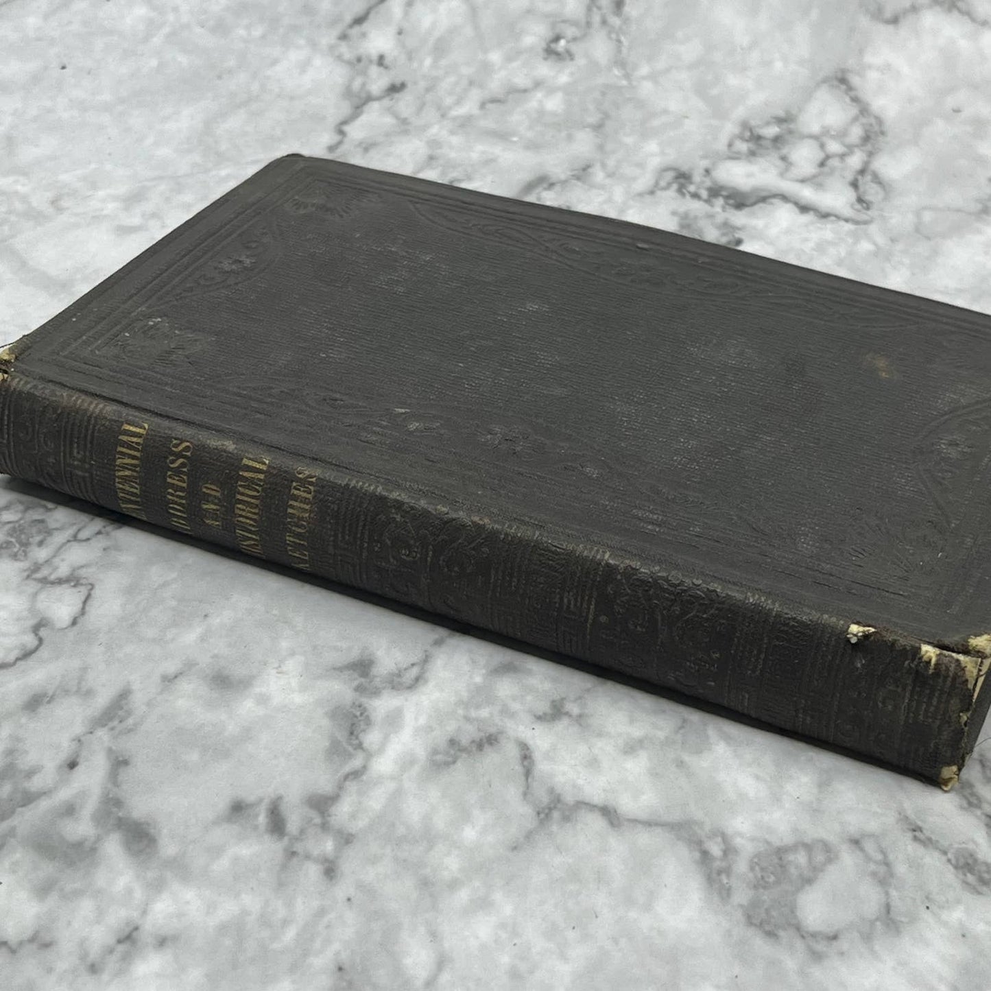 1853 1st Ed David D Field Centennial Address Historical Sketches of Cromwell TJ6