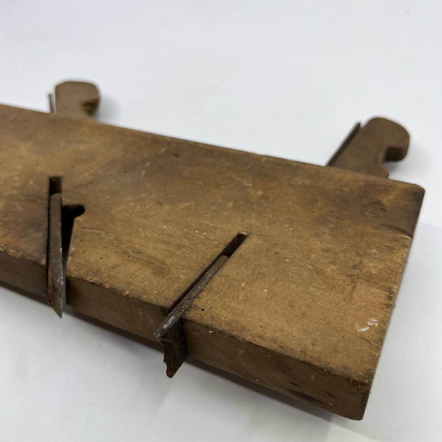 Vintage Primitive Wooden Router Trim Moulding Plane 9.5” TH2