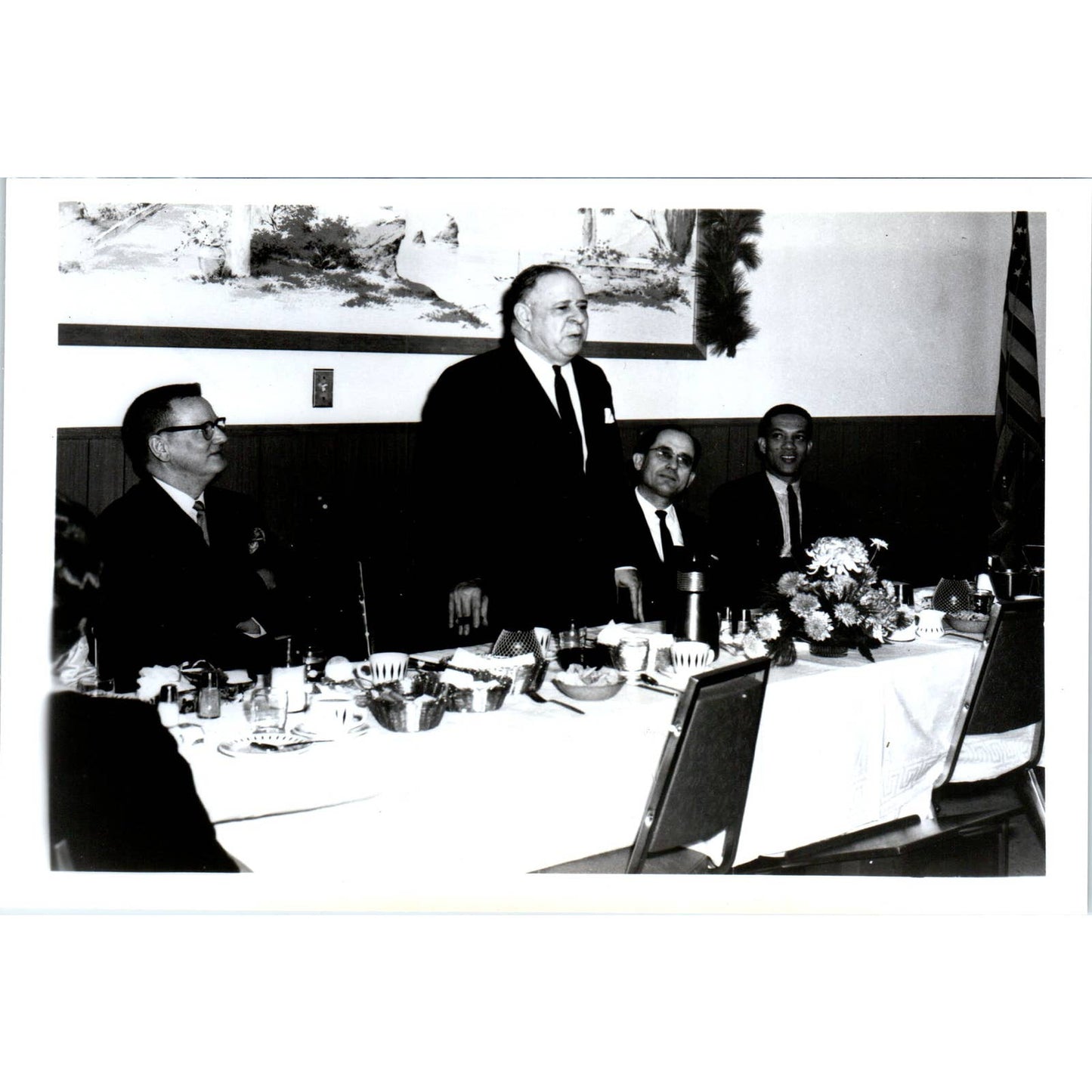 Jamaica Ambassador Ashenhiem Luncheon Address 1964 Original Photo 5x7 TK1-P4