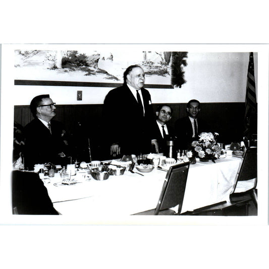 Jamaica Ambassador Ashenhiem Luncheon Address 1964 Original Photo 5x7 TK1-P4