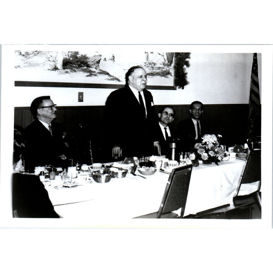 Jamaica Ambassador Ashenhiem Luncheon Address 1964 Original Photo 5x7 B10