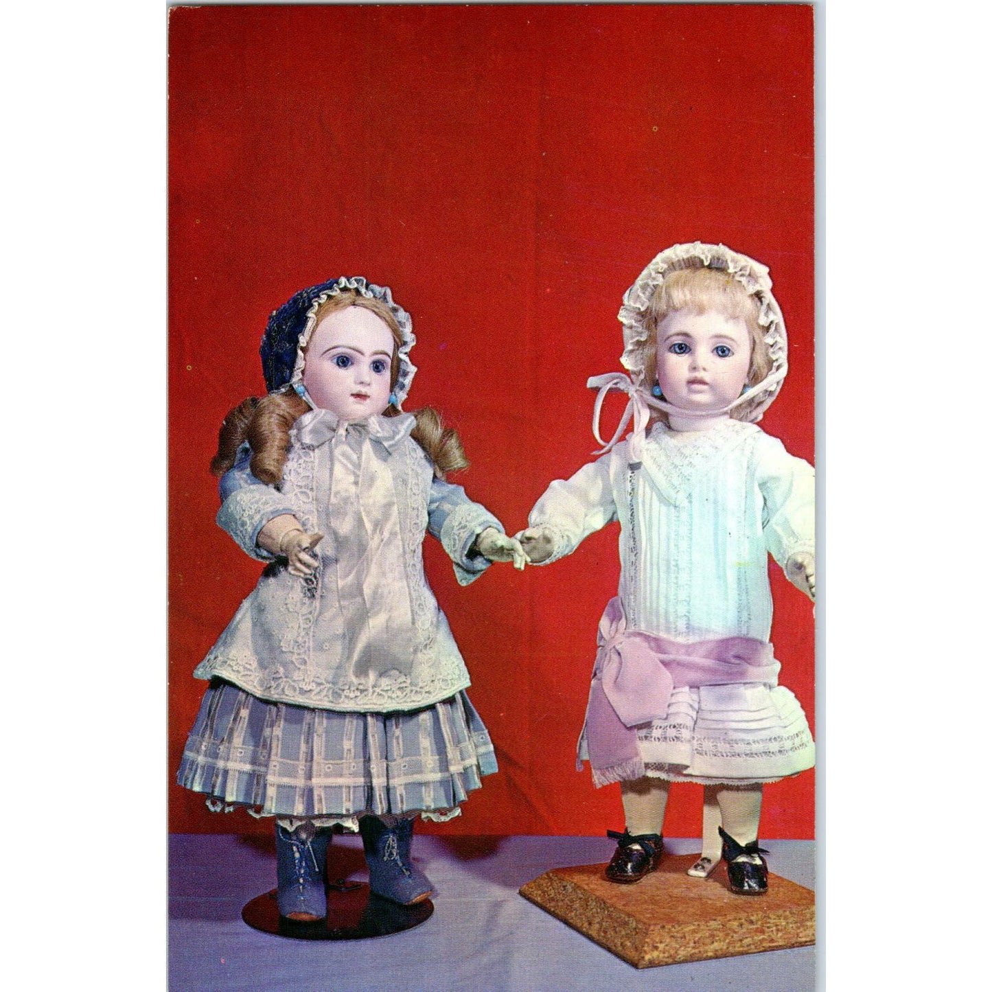 French Jumeau, French Bru Dolls Gay's Doll House & Museum Maggie NC Postcard PB6