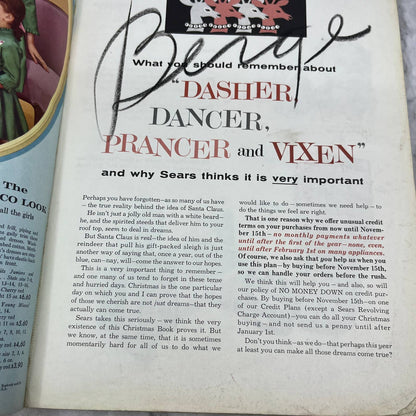 1961 Sears Christmas Wish Book Catalog - Great Vintage Toys & Gifts S3