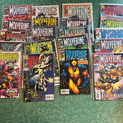 Huge Wolverine Collection Short Box Lot of Comic Books & 12 CGC Slabs