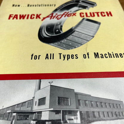 1943 Fawick Airflex Co. Brochure Newsletter Booklet Bulletin Cleveland Ohio M1-1