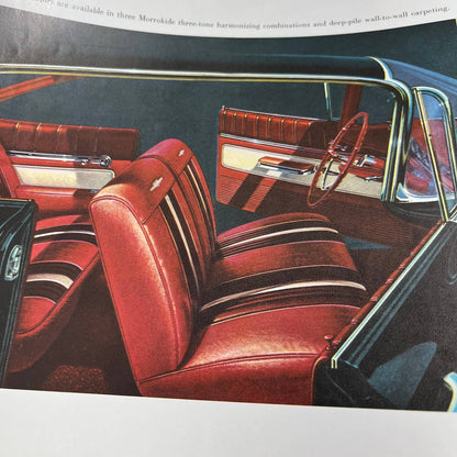 1960 Pontiac Full Color Deluxe Sales Brochure Bonneville Catalina Star Chief B4
