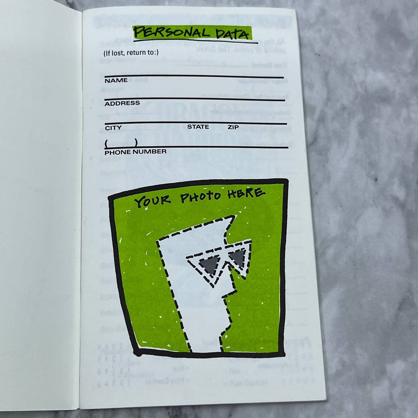 ORIGINAL Nintendo Power Info File Game Keeper Book Nintendo NES UNUSED TJ6