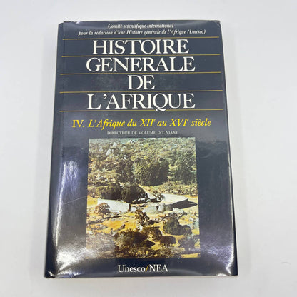 Histoire Generale De L'afrique IV L'afrique Du XIIe Au XVIe Siecle DT Niane TF9