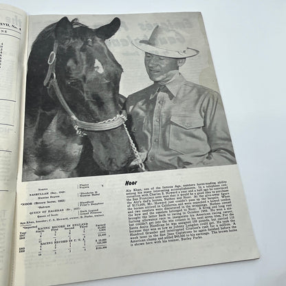 1950 April Turf and Sport Magazine Horse Racing Gordon Glisson Russ Ellis TG6