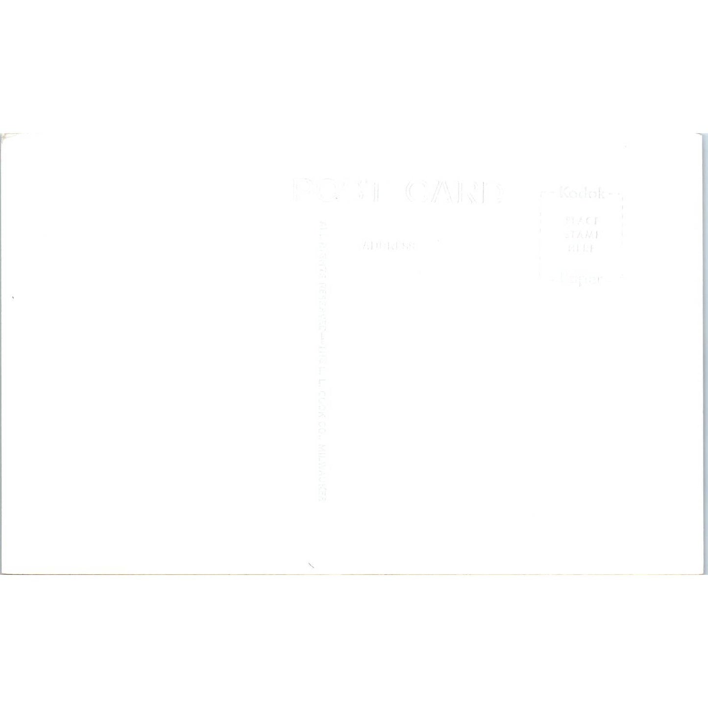 Olson's Resort Horseshoe Lakes Cabins Minong Wisconsin RPPC Postcard TJ9-P3