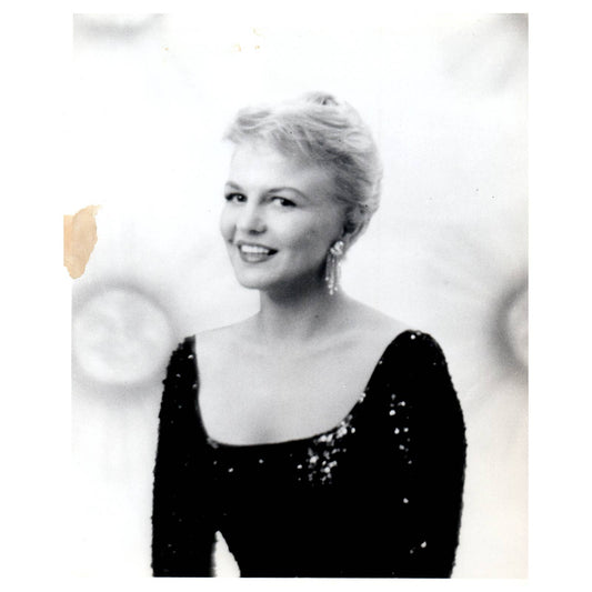 c1960 Press Photo Capitol Records Peggy Lee Headshot AE1