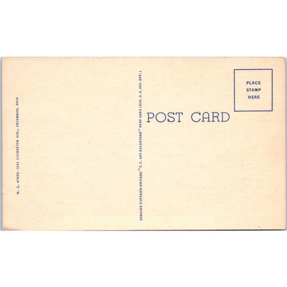 Vintage Postcard Ohio State Penitentiary Columbus Ohio TD9