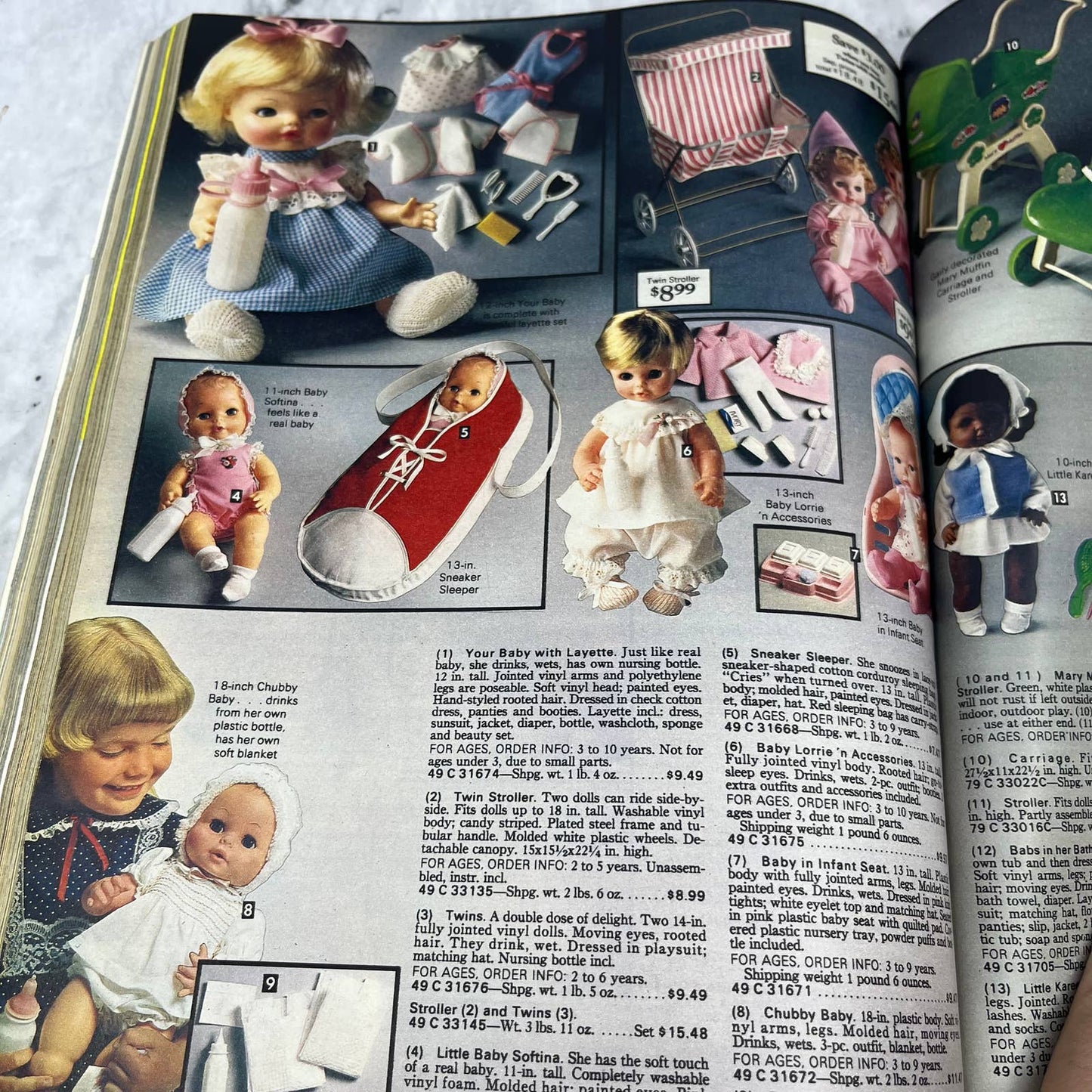 1979 Sears Christmas Wish Book Catalog Star Wars,Dolls,Toys,Disco,Fashion S3-2