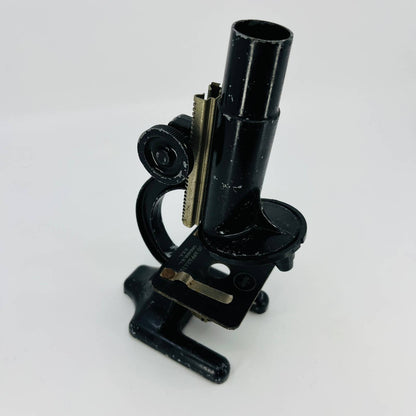 Antique Metal Microscope Milvay Chicago Apparatus Co. TD9