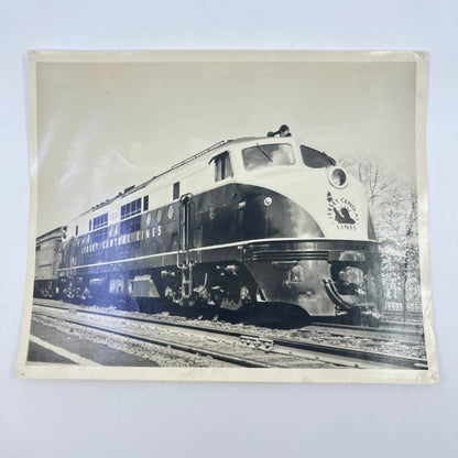 1946 New Jersey Central Lines RR Railroad Photo Locomotive 2001 8x10 AB3