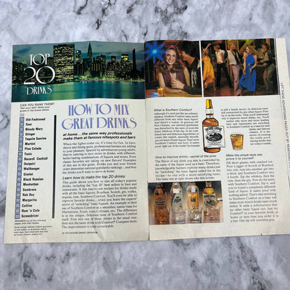 1979 Nite Lite Happy Hour Barguide Alchohol Drink Recipe Southern Comfort TJ4