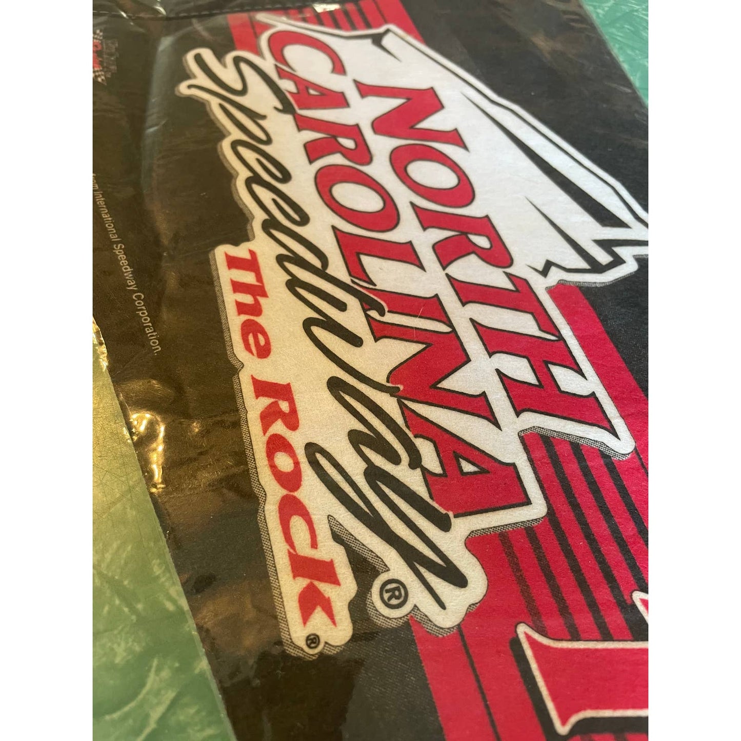 NIP New in Package NC North Carolina Speedway Racing at The Rock Pennant TD8