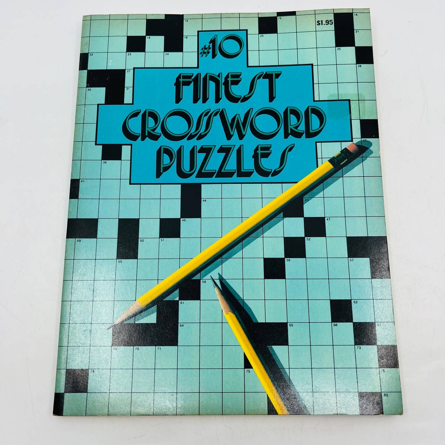 1981 NOS Finest Crossword Puzzles Book No. 10 UNUSED BA4