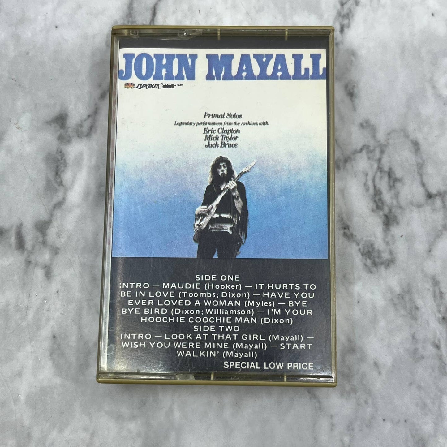 John Mayall Primal Solos Cassette Tape TJ6-80