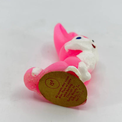 1950s Gurley Novelty Candle Easter Pink Bunny SC8