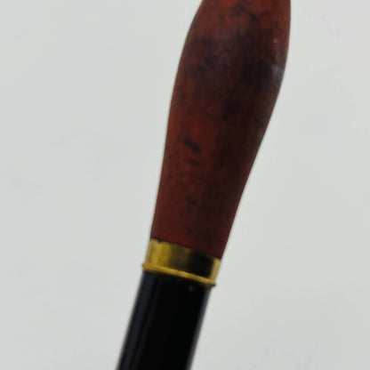 VTG Fountain Dip Pen Wood American Pencil Co. 377 Pneumatic Rubber Grip SB3