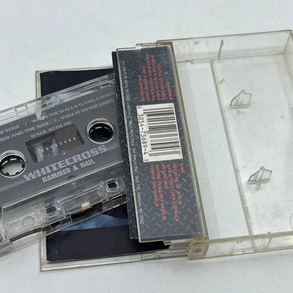 1988 Cassette Whitecross Hammer & Nail Christian Heavy Metal / Hard Rock TD2