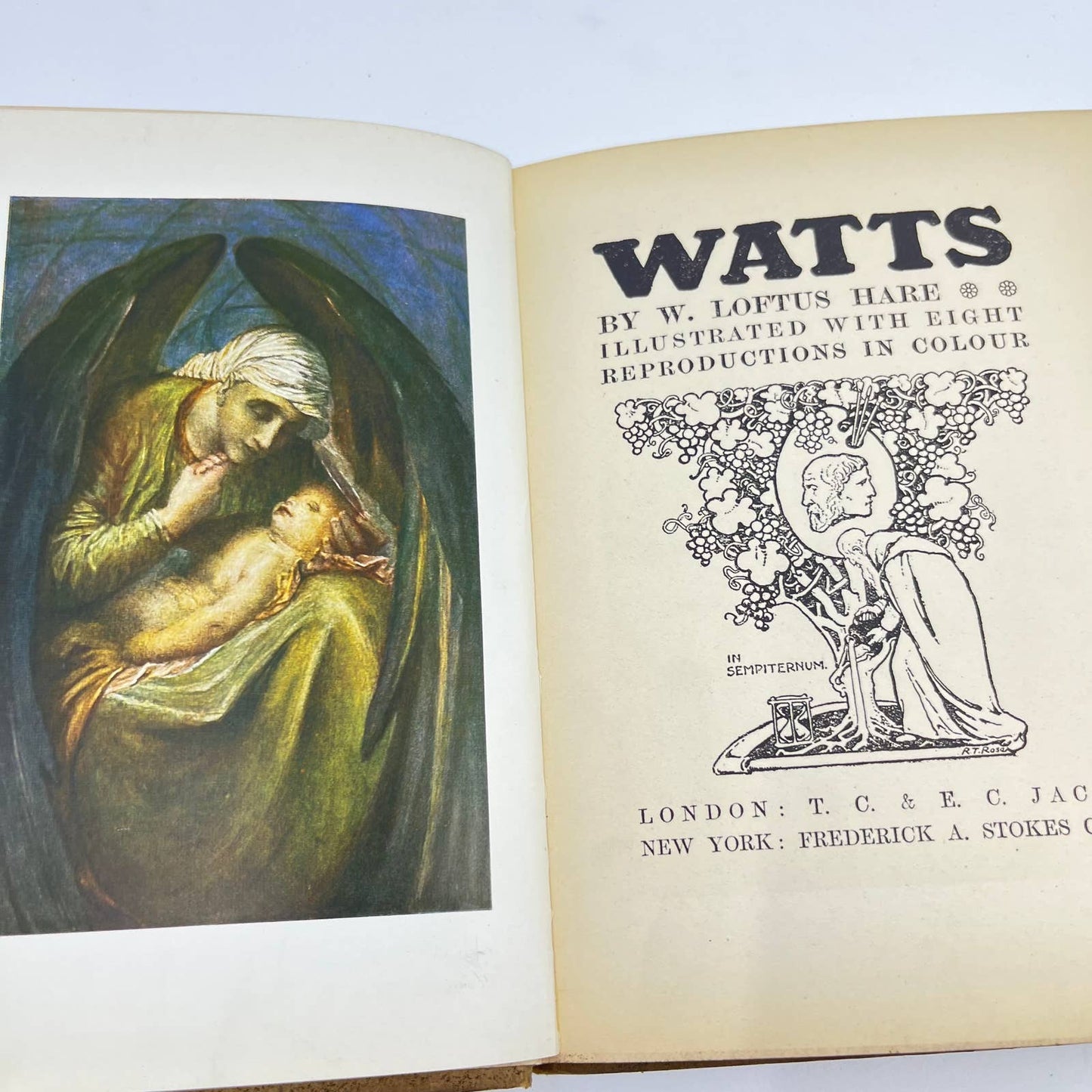 c1910 WATTS Masterpieces in Color George Hay TE9-2