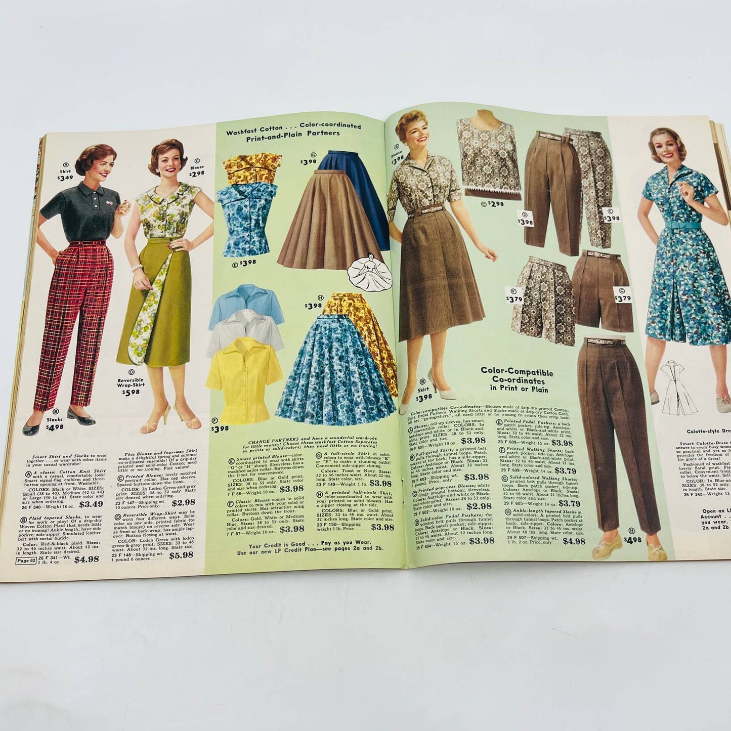 1960 Lane Bryant Catalog Fashions for Larger Women Complete w/ Inserts FL2