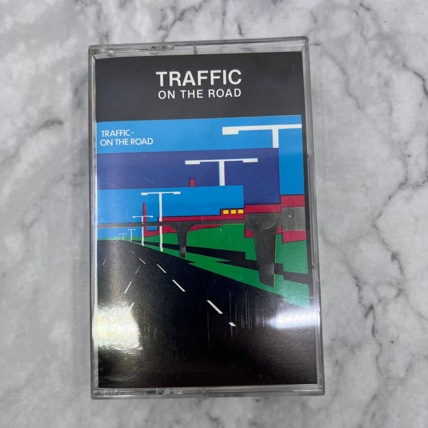 Vintage TRAFFIC- ON THE ROAD Cassette Tape TJ2-6