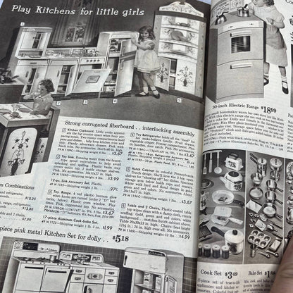 1961 Sears Christmas Wish Book Catalog - Great Vintage Toys & Gifts S3