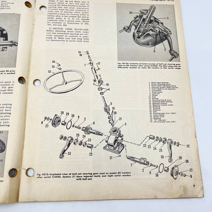 1953 FORD SERIES 2N 8N 9N 9N TRACTOR SERVICE MANUAL I&T FO-4 Repair Book TC6