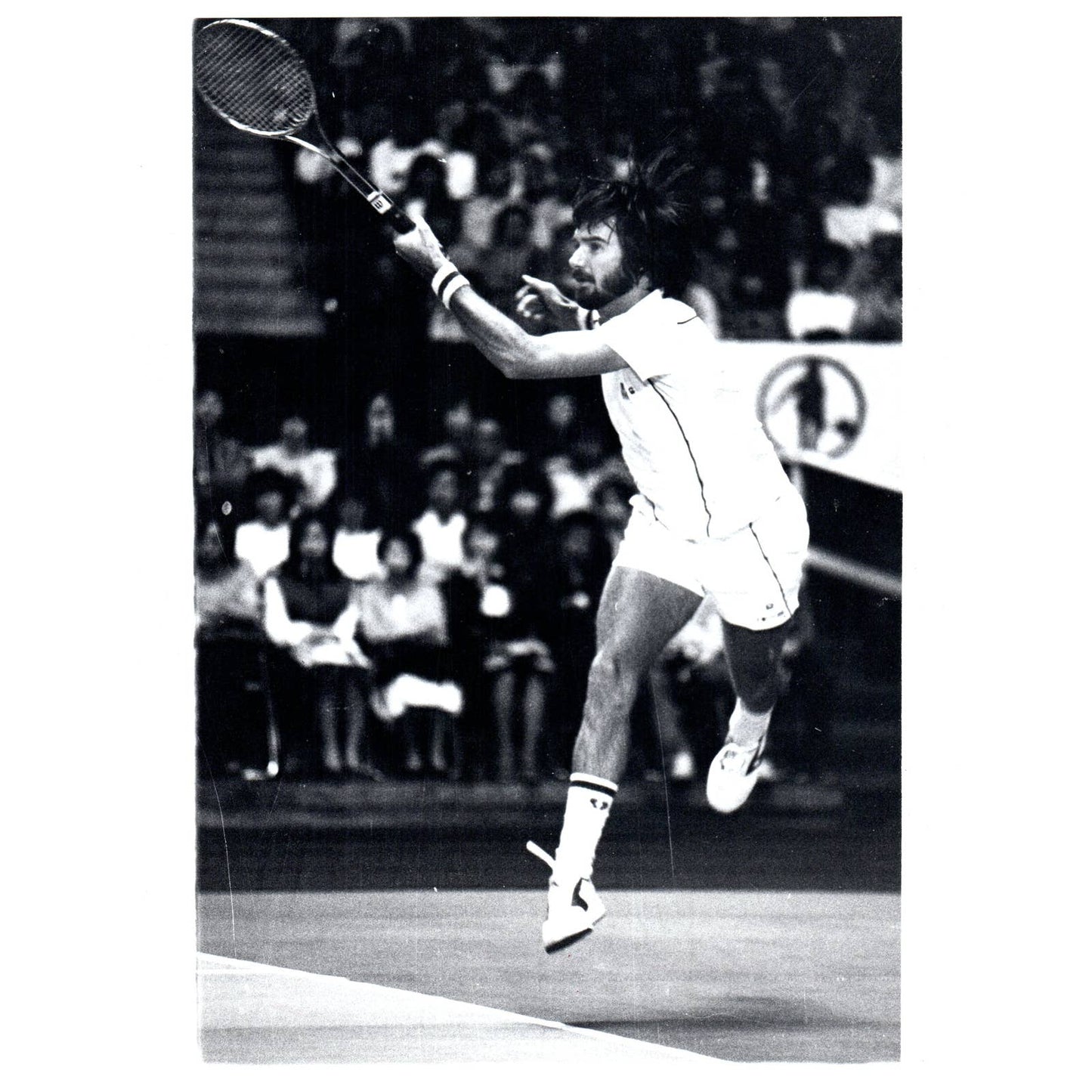 1980 Press Photo Tennis Jimmy Connors in Tokyo 8x10" AD3-4