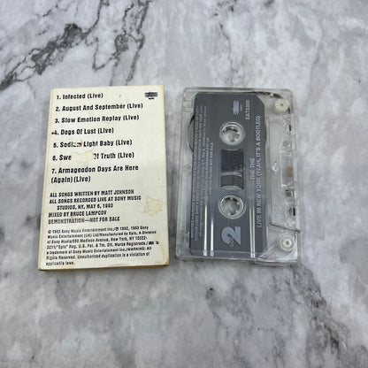 The The – Live In New York - (Yeah, It's A Bootleg) Cassette Tape TH9-C3
