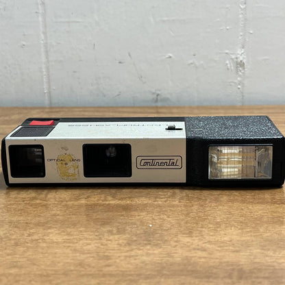 Vintage Continental Electroflash 555 Point & Shoot 110 Compact Film Camera TB8