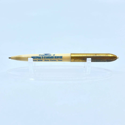 VTG Ballpoint Pen Standard Oil Westphal's Standard Service State Center IA SD7