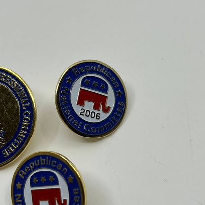 2005-2007 RNC Republican National Congressional Committee Pinback Button Set SC4